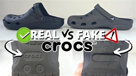 spotting real Crocs